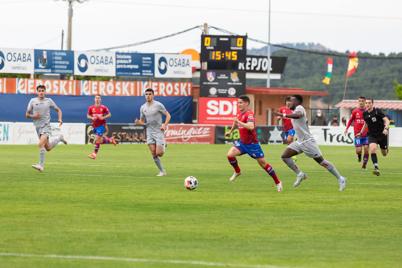 Fotos: Importantísima victoria del Calahorra ante el Athletic B