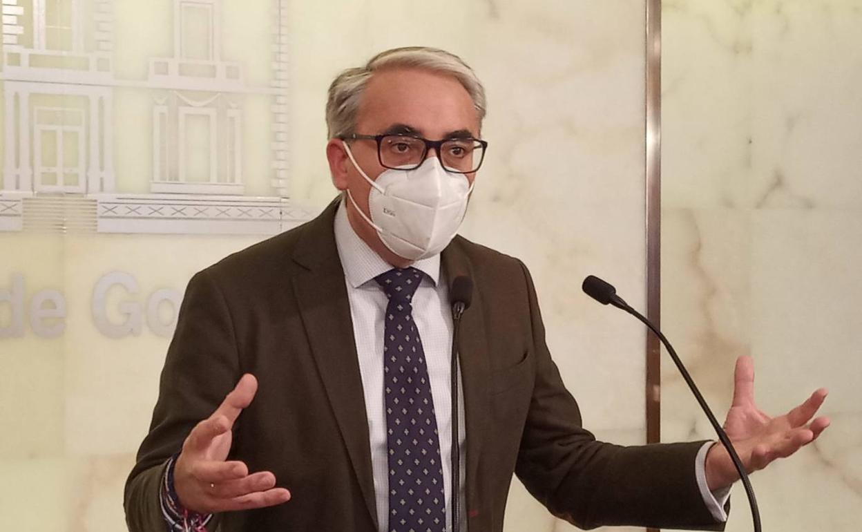 Jesús Ángel Garrido, portavoz del PP-