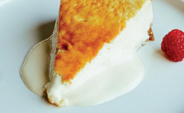 Tarta de queso.