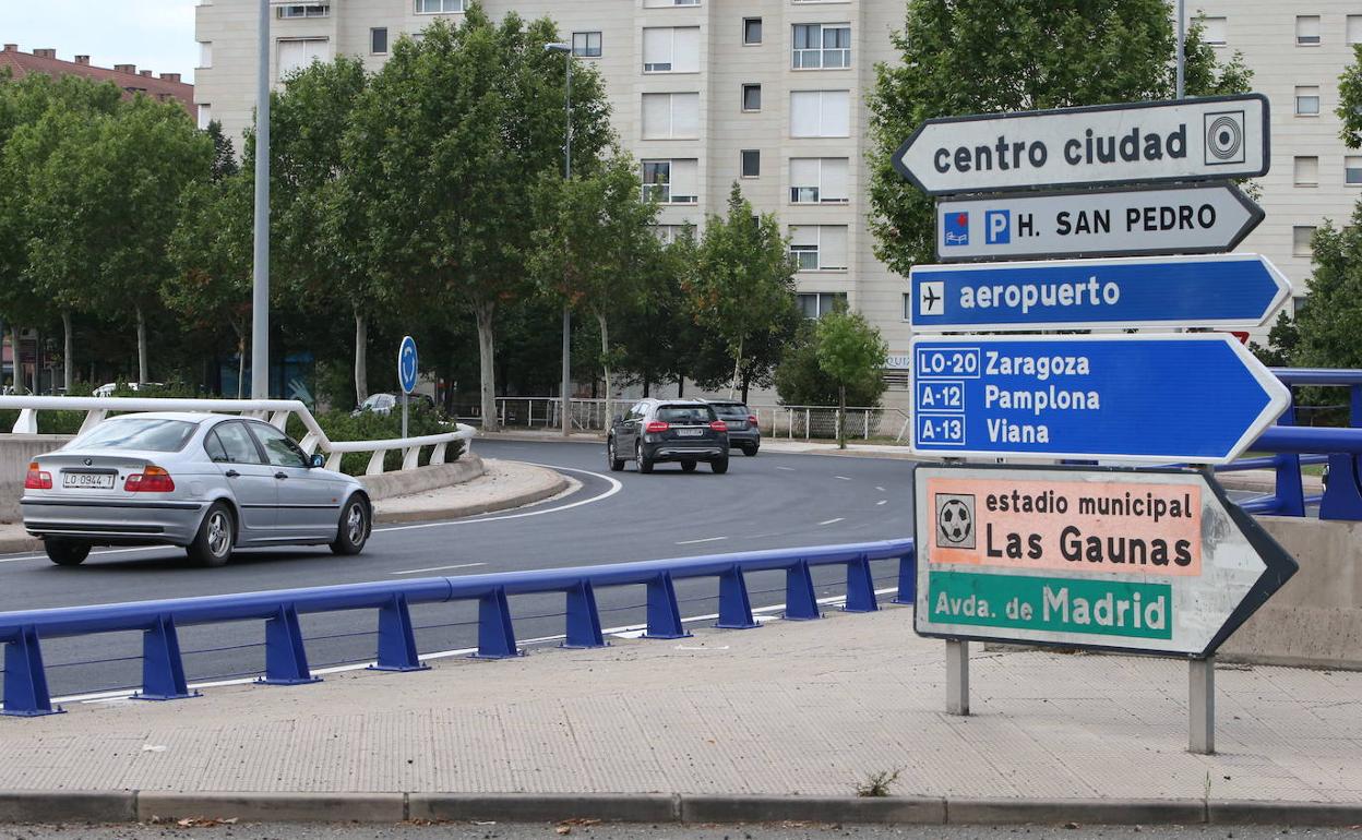 Imagen de archivo de la rotonda donde ha tenido lugar el accidente. 