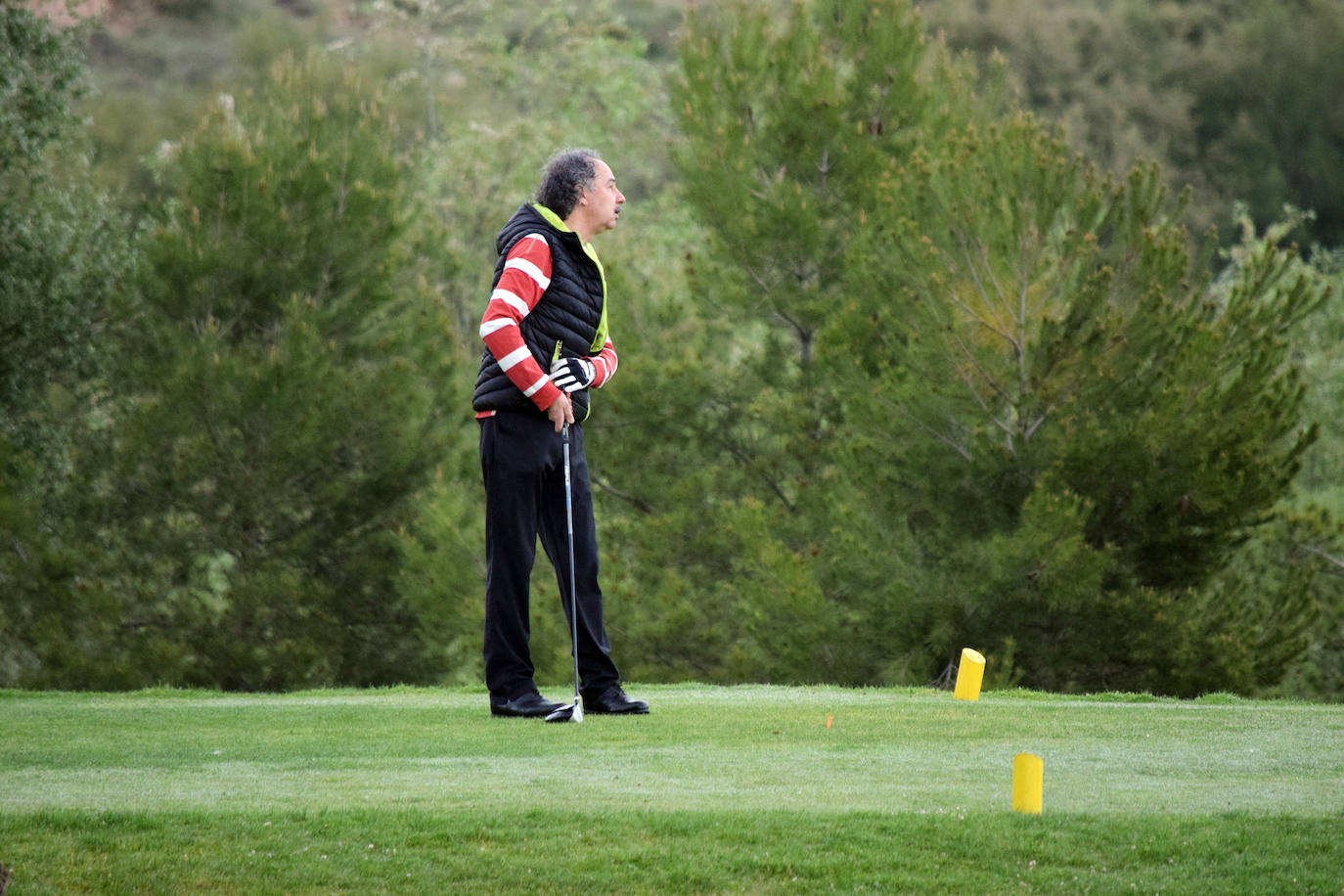 Los participantes en el torneo Bodegas Altanza de la Liga de Golf y Vino disfrutaron de un gran día de gol en El Campo de Logroño.