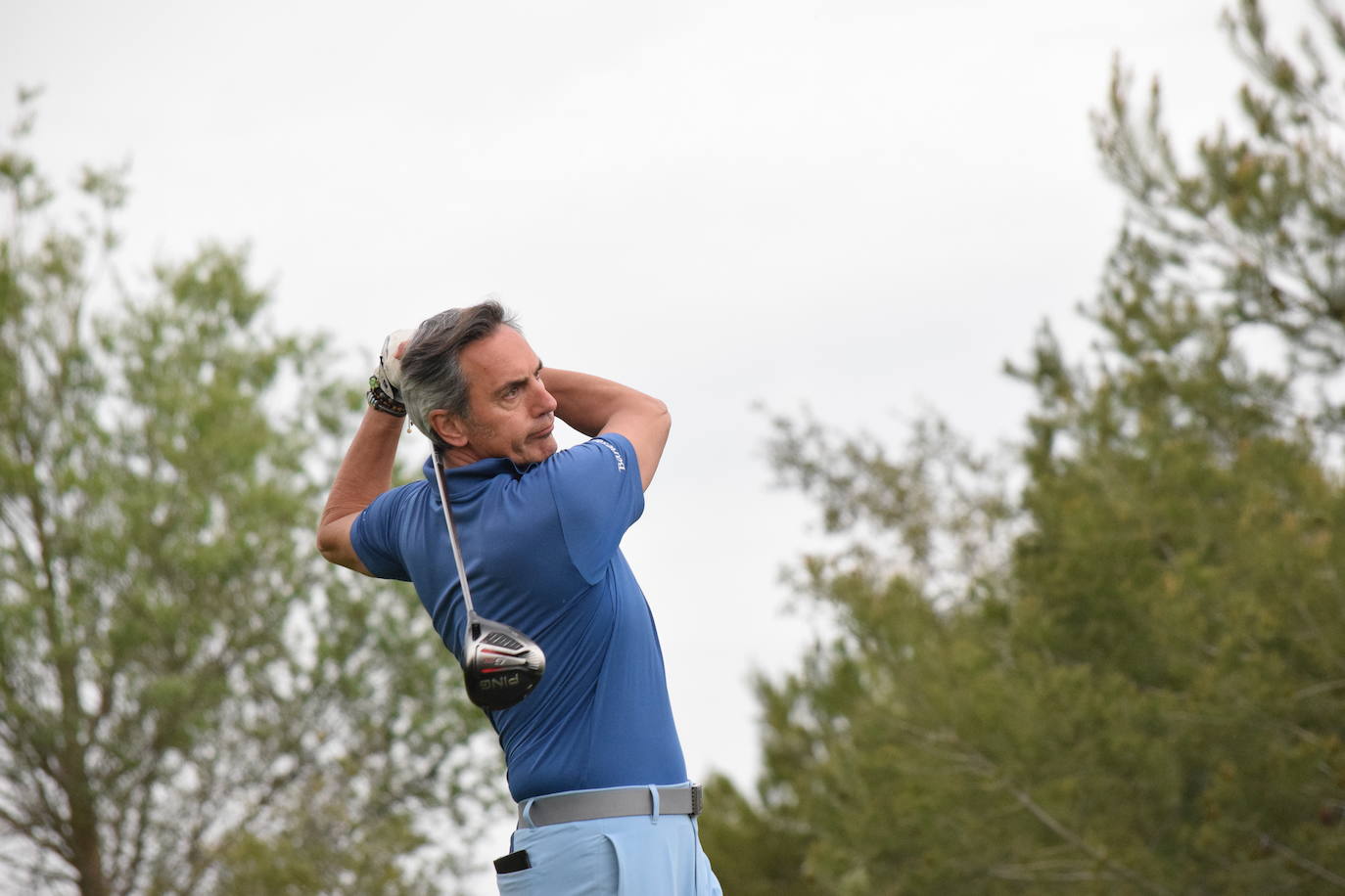 Los participantes en el torneo Bodegas Altanza de la Liga de Golf y Vino disfrutaron de un gran día de gol en El Campo de Logroño.