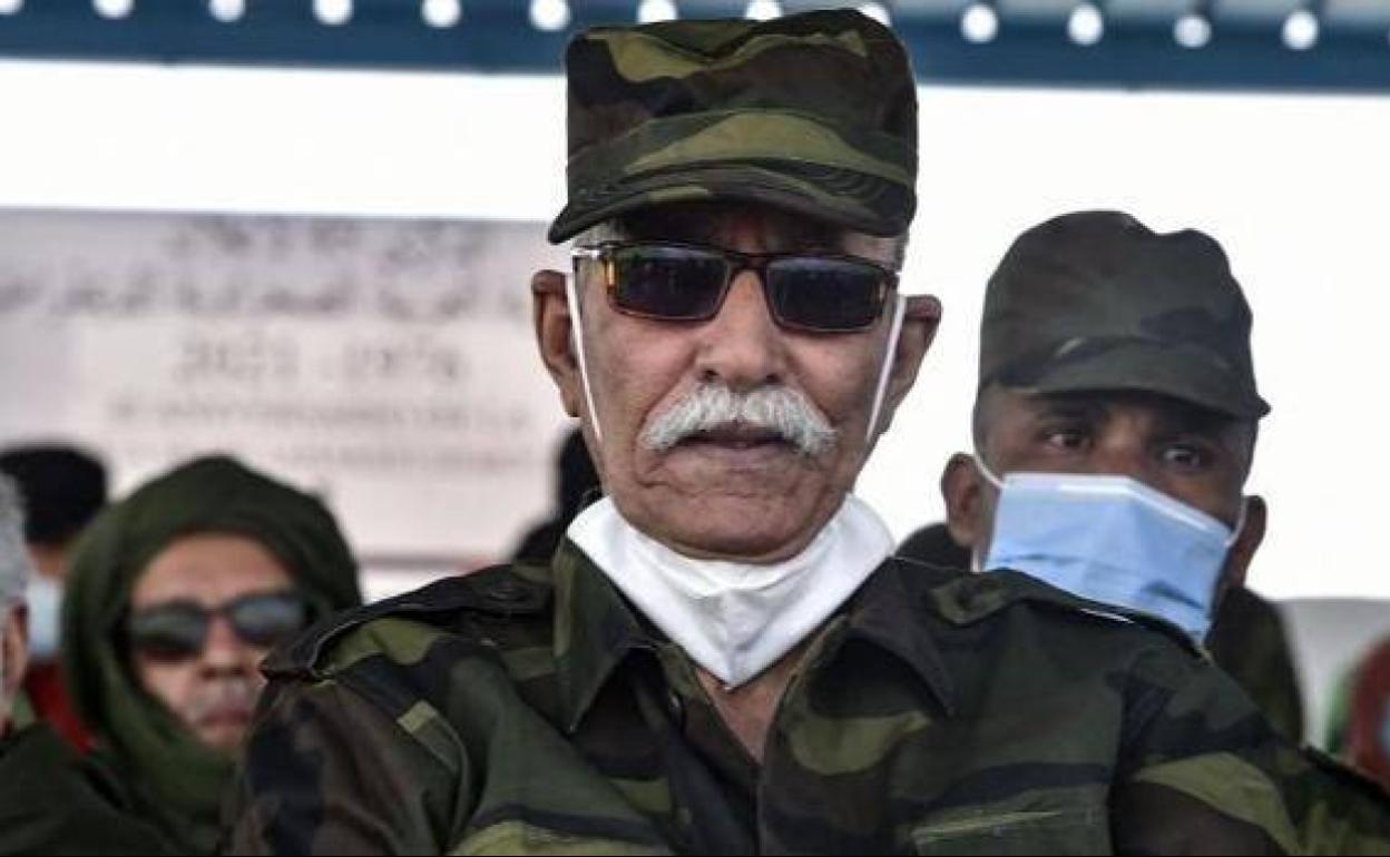 El líder del Frente Polisario, Brahim Gali, en una imagen de archivo. 