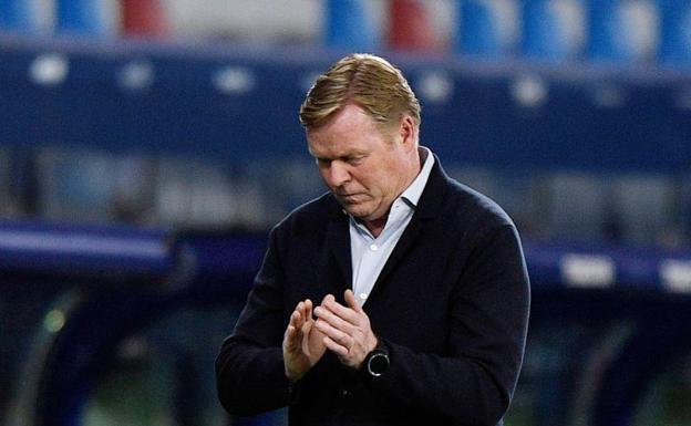 Ronald Koeman, enttrenador del Barcelona. 