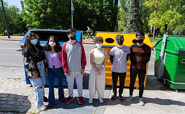 Los seis miembros de 'La Unidad', escolares y amigos que muestran su «amor por la naturaleza» y su «respeto al medio ambiente». 