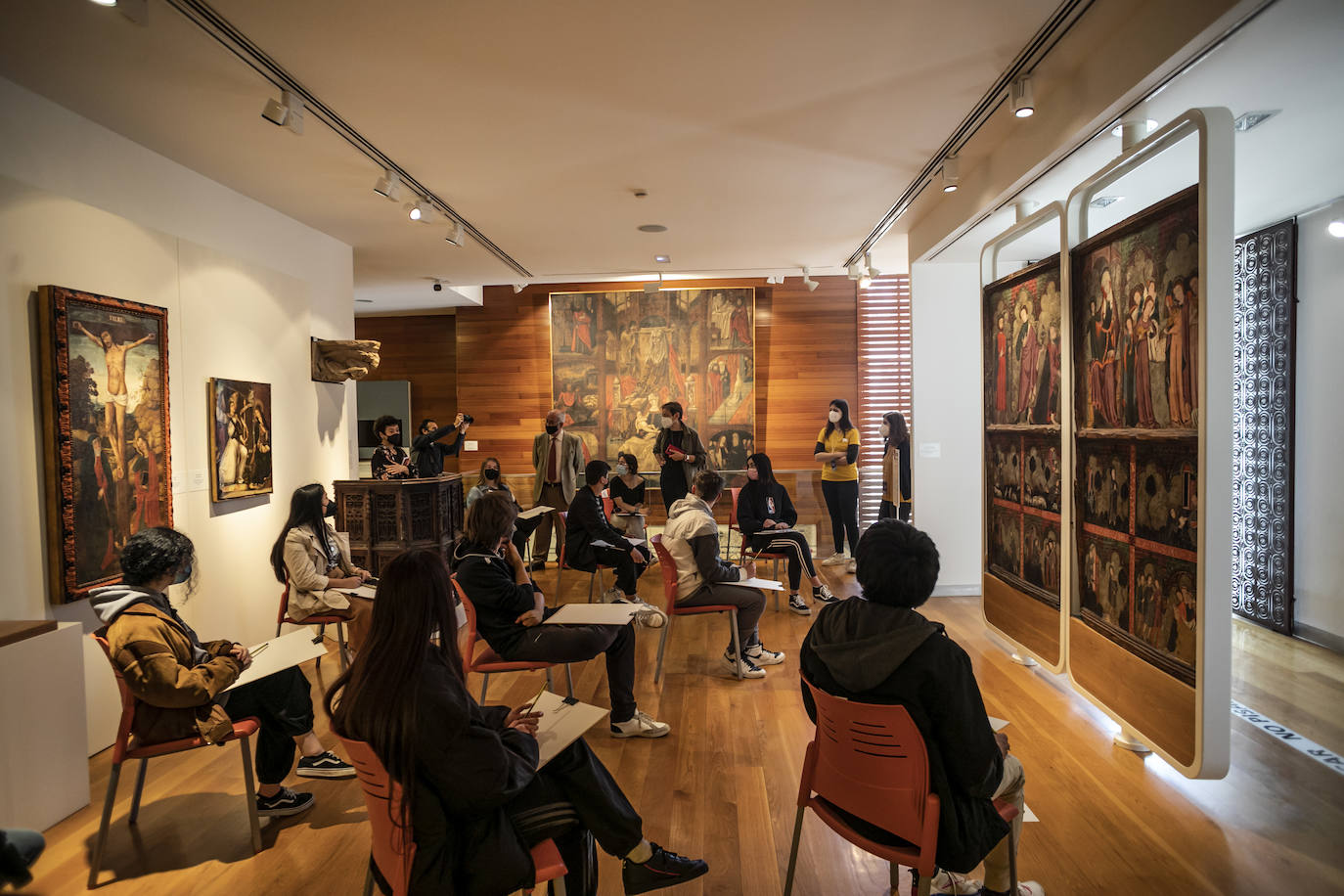 Fotos: El Día de los Museos en el Museo de La Rioja