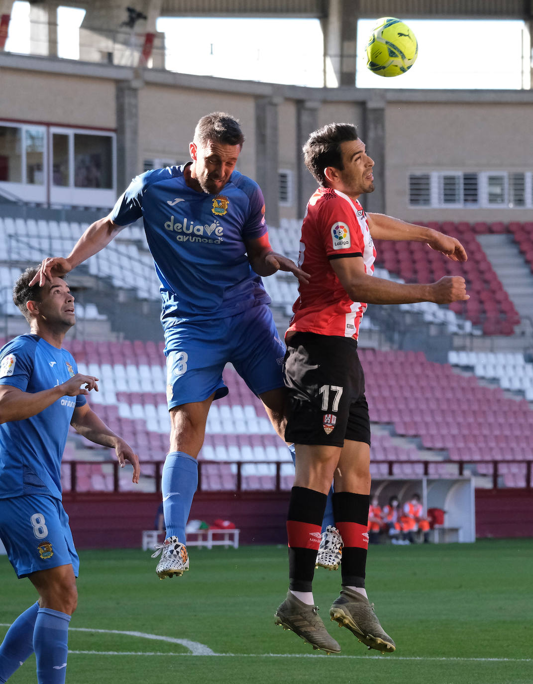 Fotos: Las imágenes de la victoria de la UD Logroñés sobre el Fuenlabrada