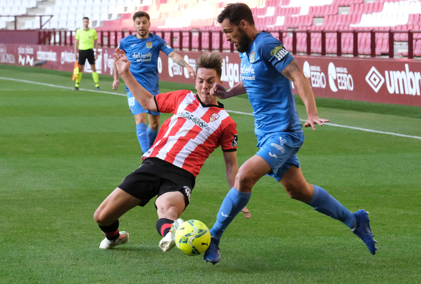 Fotos: Las imágenes de la victoria de la UD Logroñés sobre el Fuenlabrada