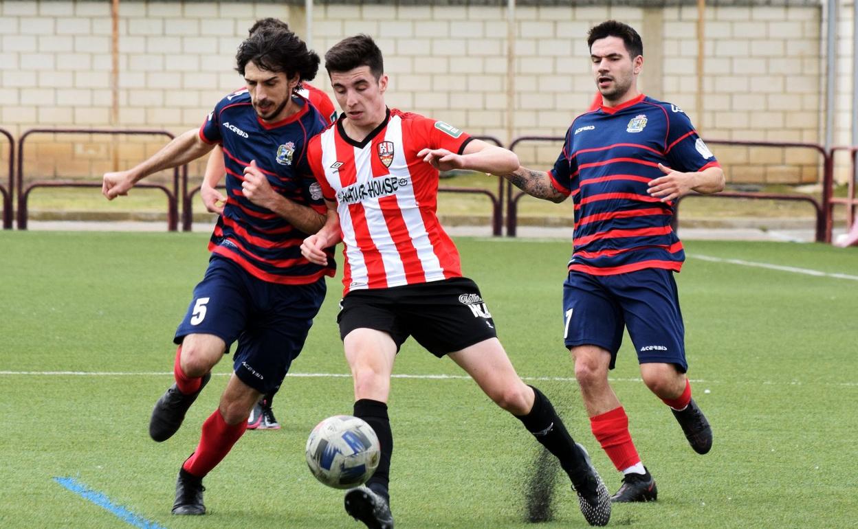 La UD Logroñés B superó al Anguiano por la mínima. 