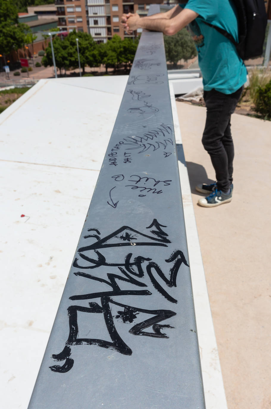 Fotos: Vandalismo en el parque Felipe VI