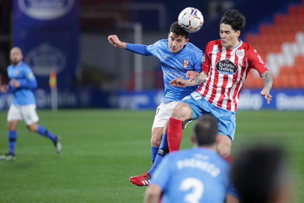 El Lugo, a favor. Los gallegos, que visitan al Rayo, tienen ganado el 'goal average' a la UDL. 