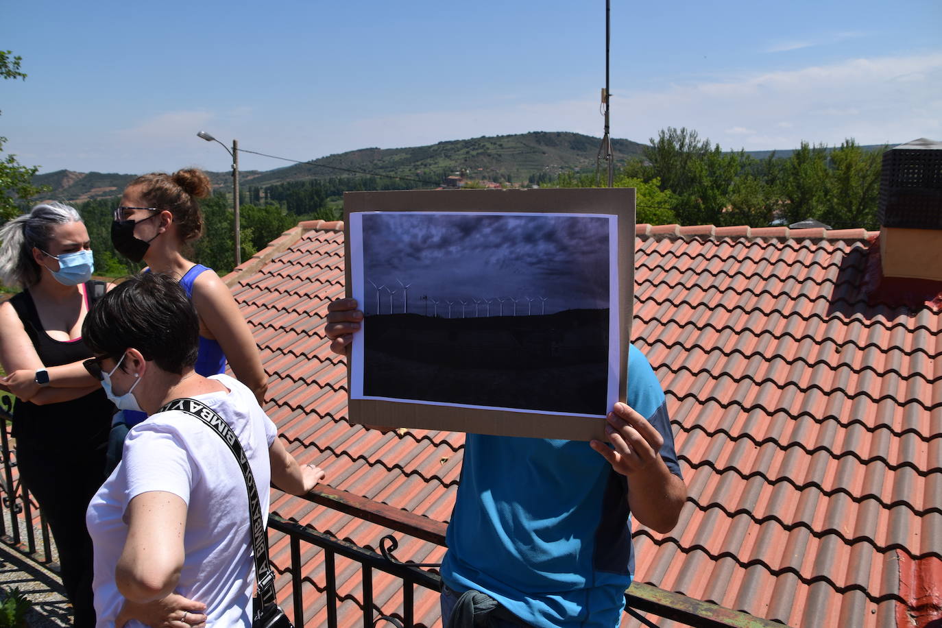 Fotos: Marcha contra los &#039;gigantes&#039; en el valle de Ocón