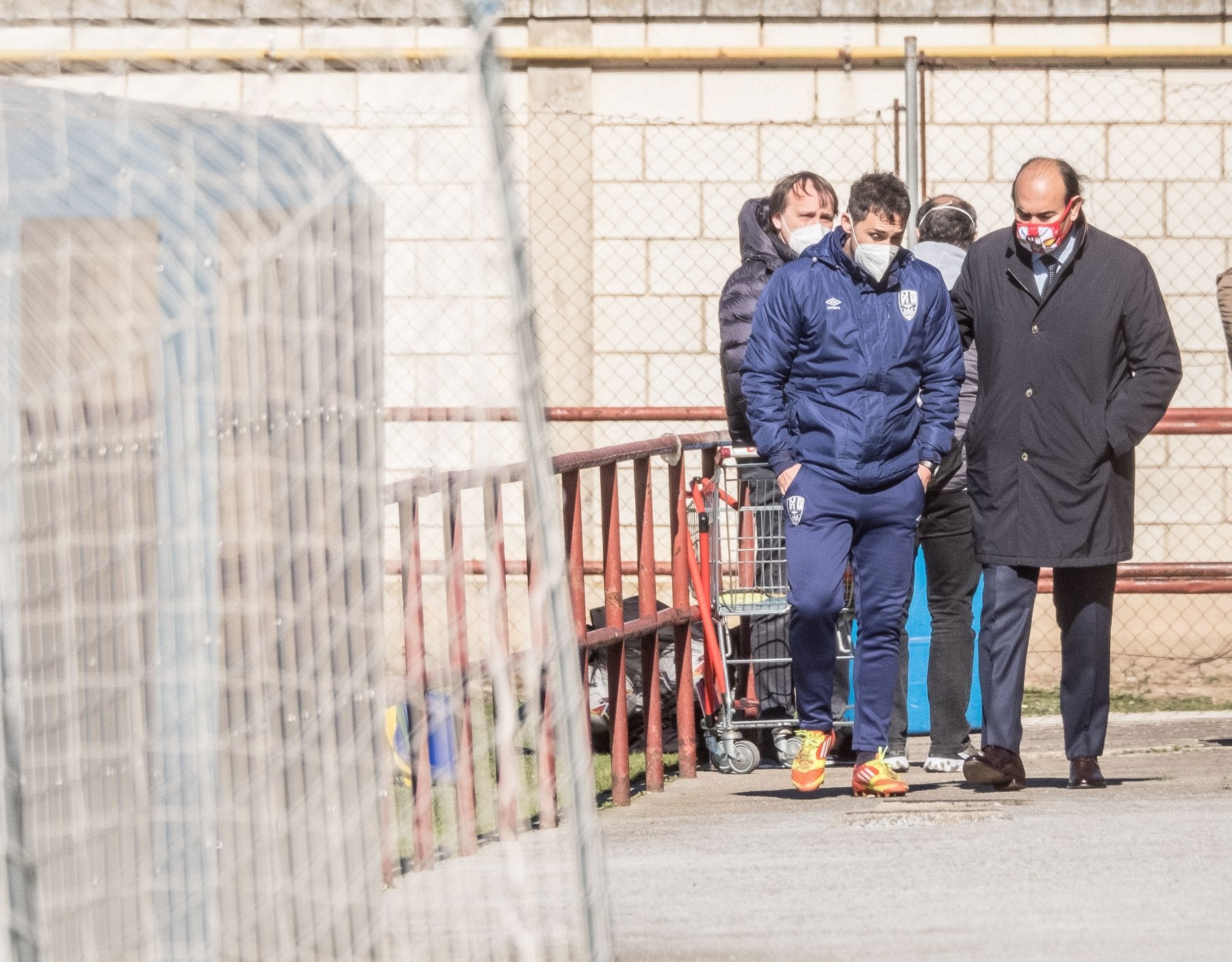 La UD Logroñés da un giro deportivo con la marcha de Sergio y Lasheras