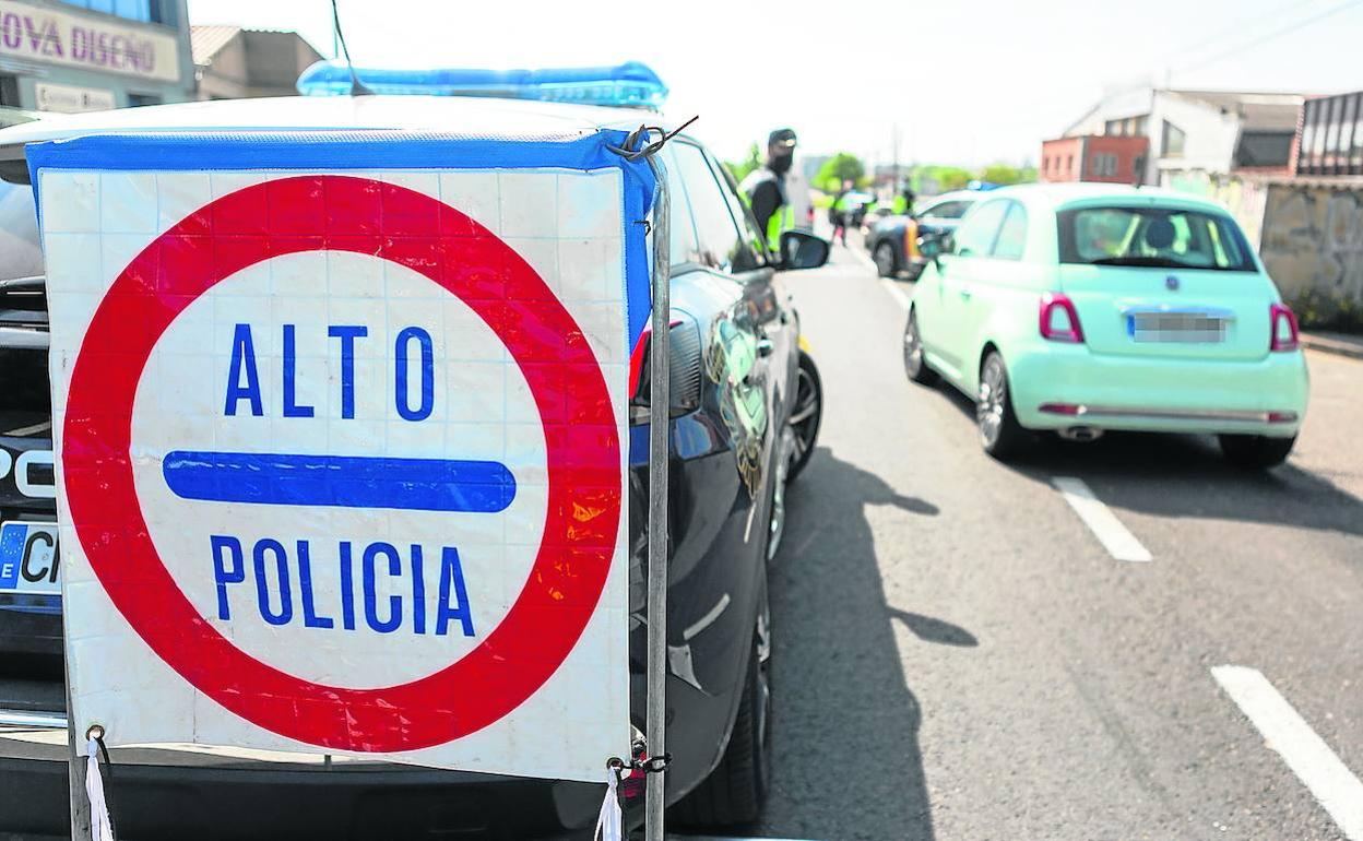 Control policial para el cierre perimetral de La Rioja, una imagen que podría volver a repetirse.