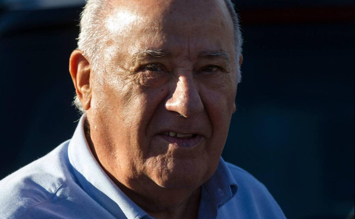 El empresario Amancio Ortega, fundador de Inditex. 