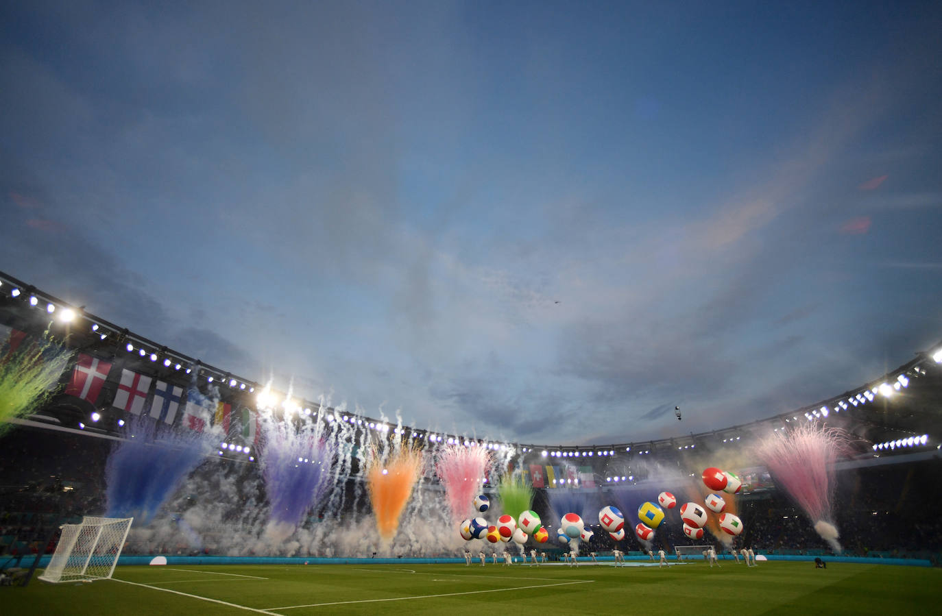 Fotos: La ceremonia de la Eurocopa, en imágenes