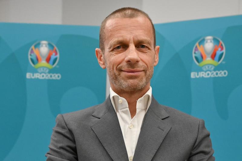 Aleksander Ceferin, presidente de la UEFA. 