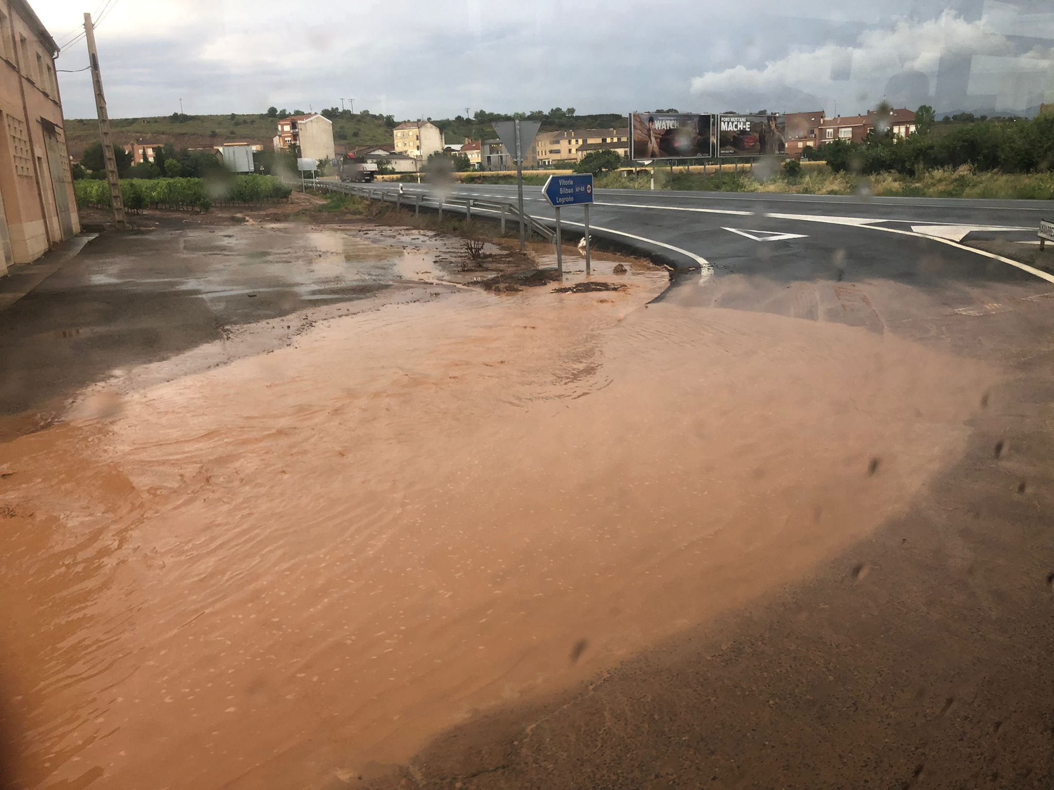 Fotos: Las imágenes de la tormenta en Fuenmayor