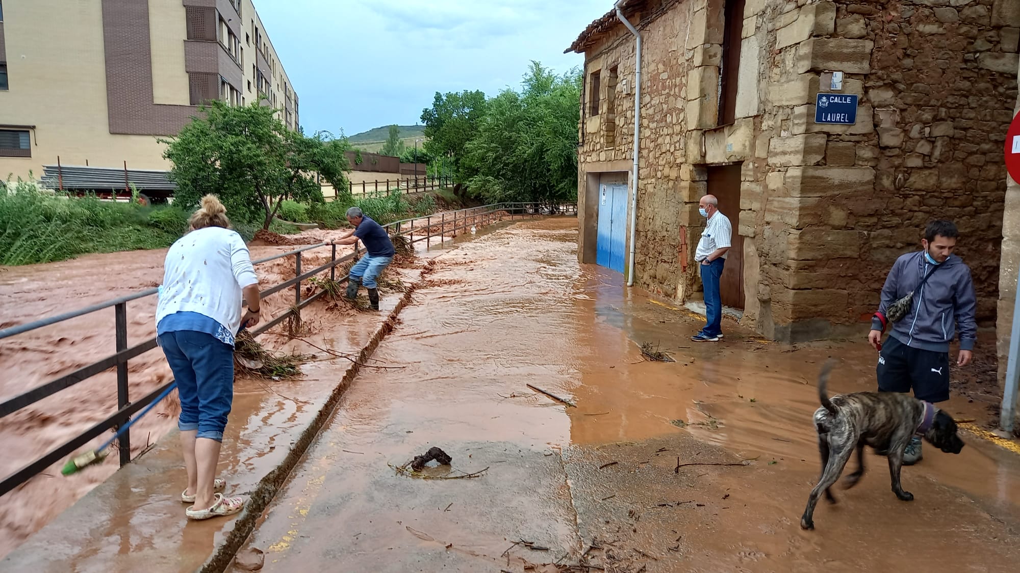 Fotos: Las imágenes de la tormenta en Fuenmayor