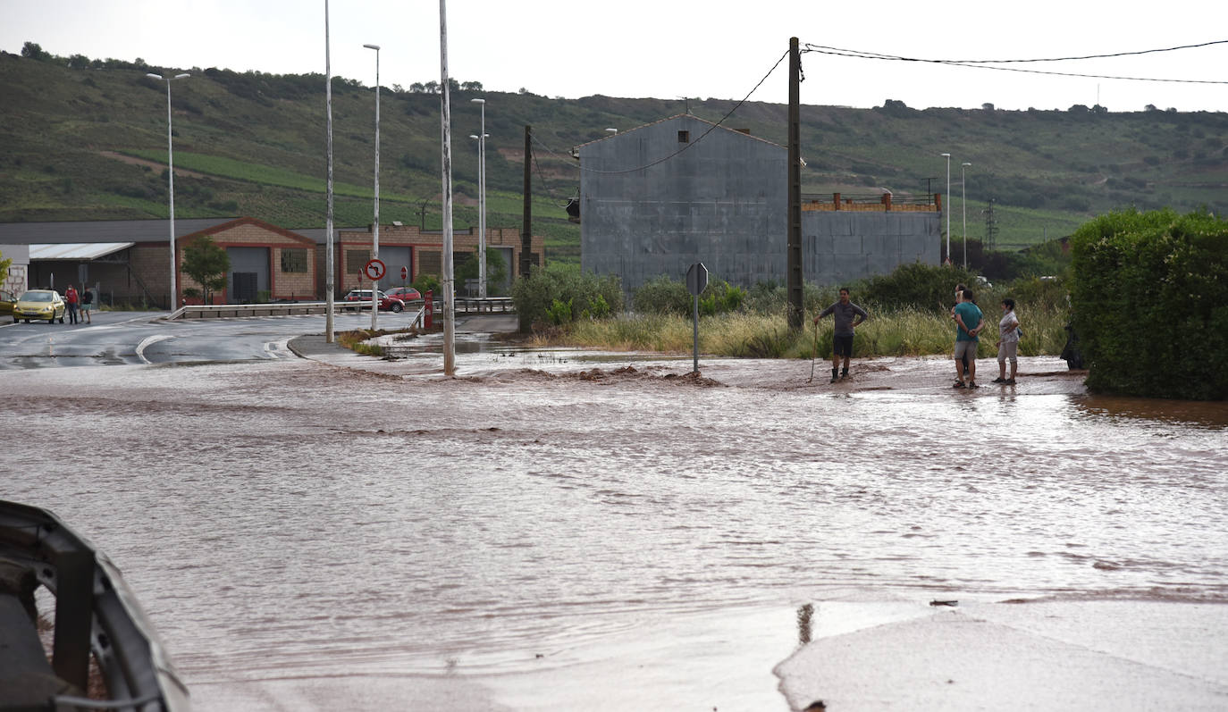 Fotos: Las imágenes de la tormenta en Fuenmayor