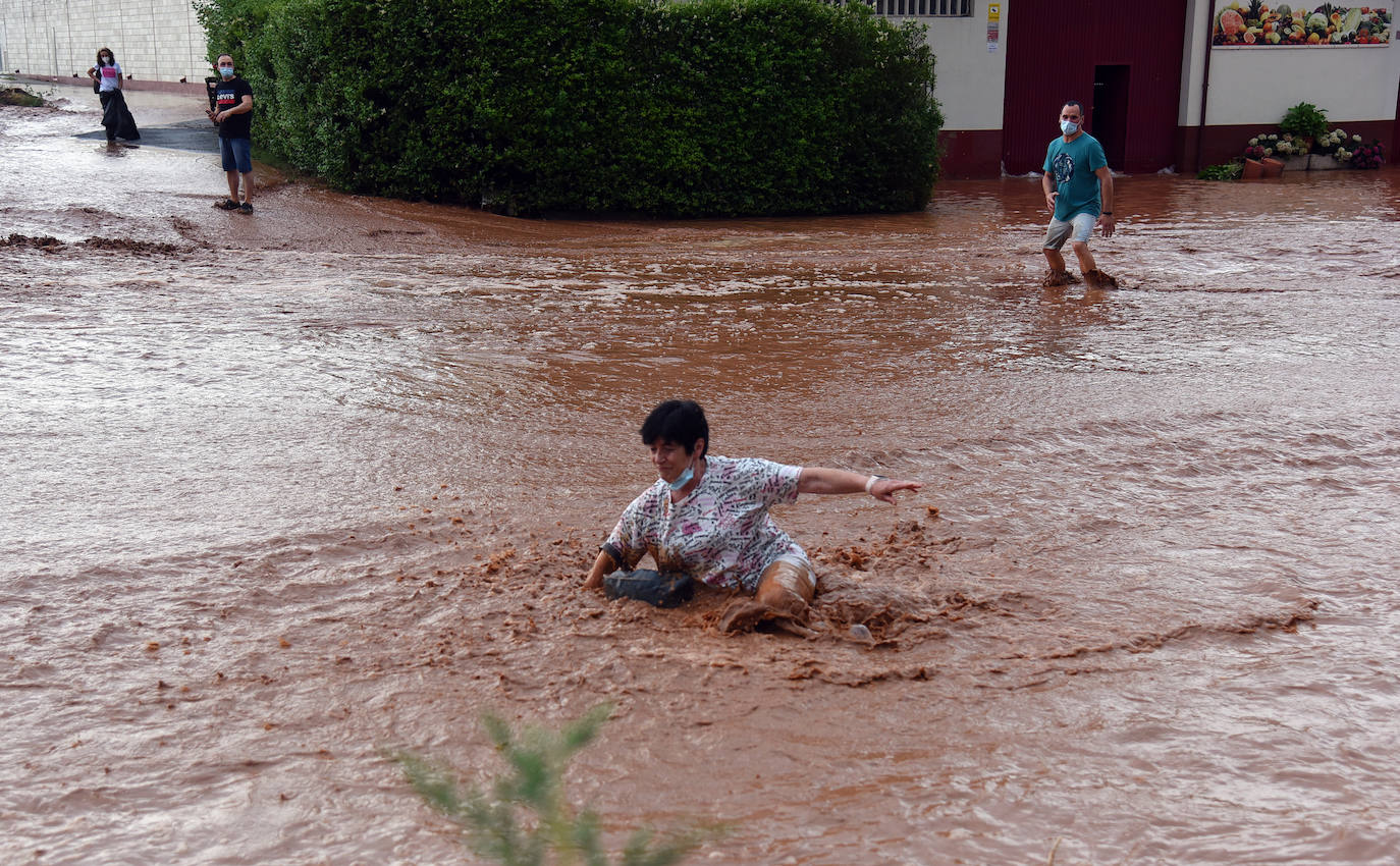 Fotos: Las imágenes de la tormenta en Fuenmayor