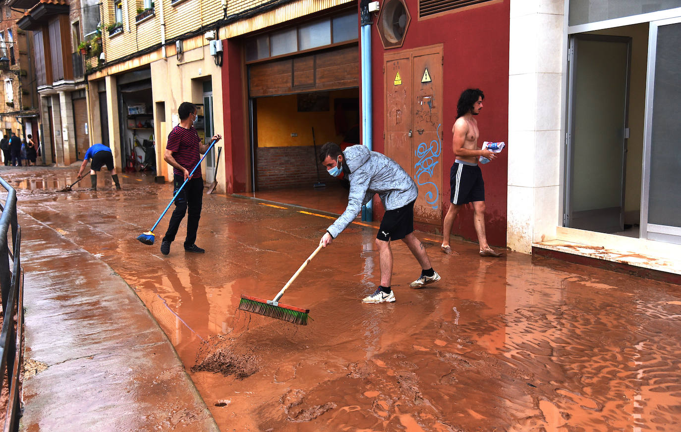 Fotos: Las imágenes de la tormenta en Fuenmayor