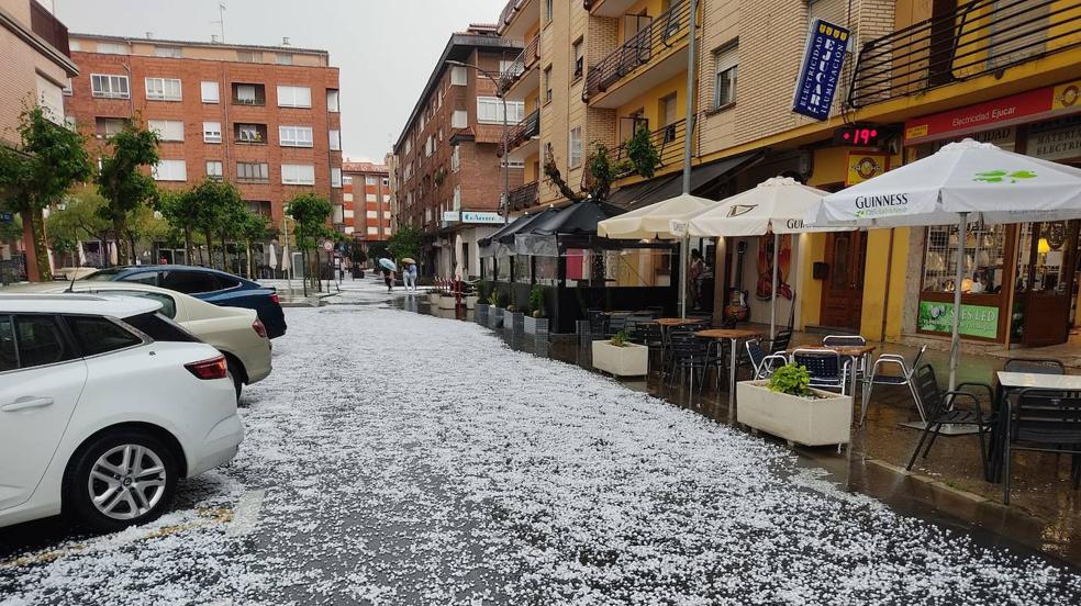 Las imágenes de la tormenta