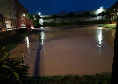 Imagen secundaria 1 - Tercera tormenta en Fuenmayor en menos de dos semanas