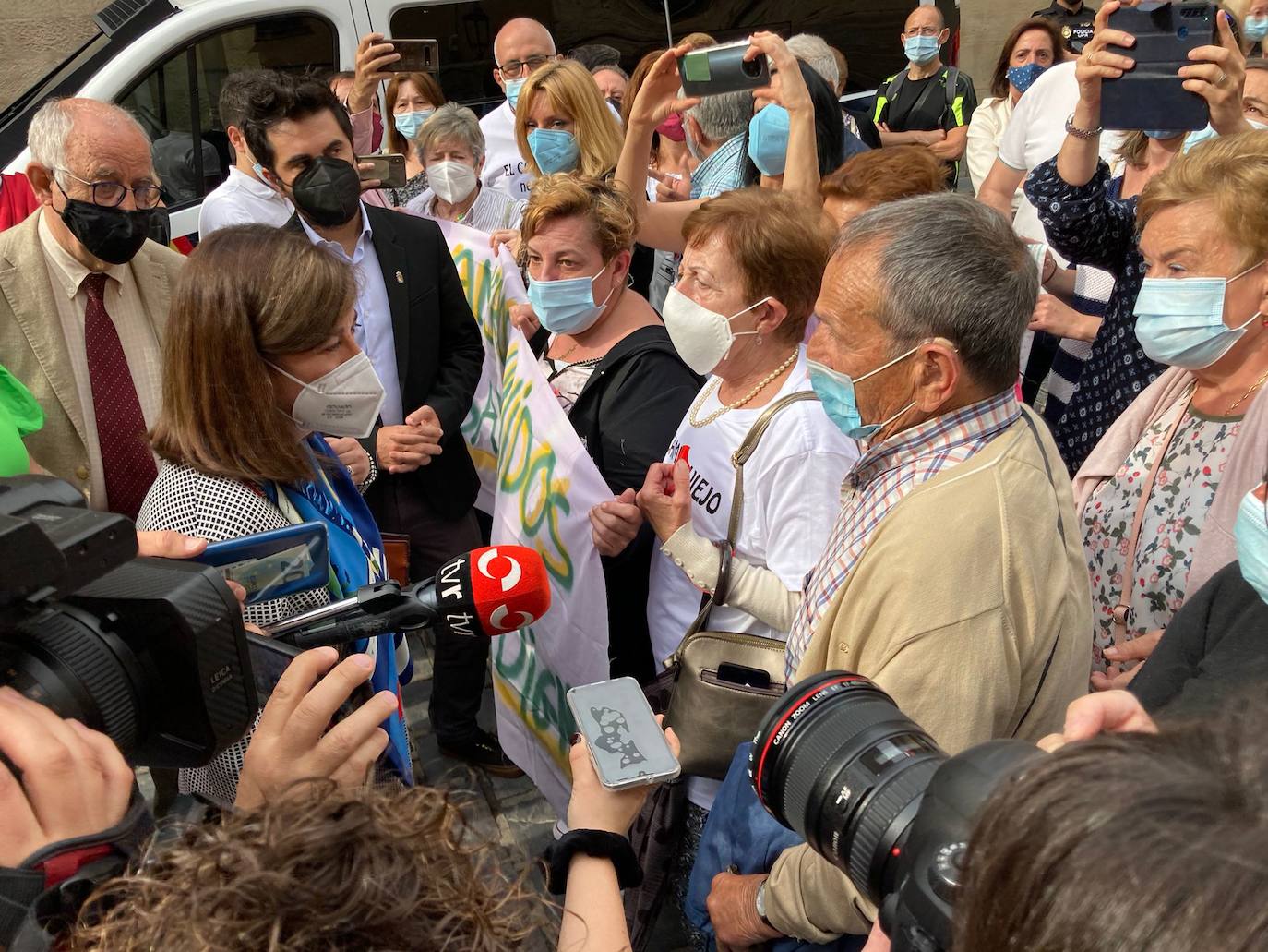 Fotos: Gritos de protesta por los recortes sanitarios