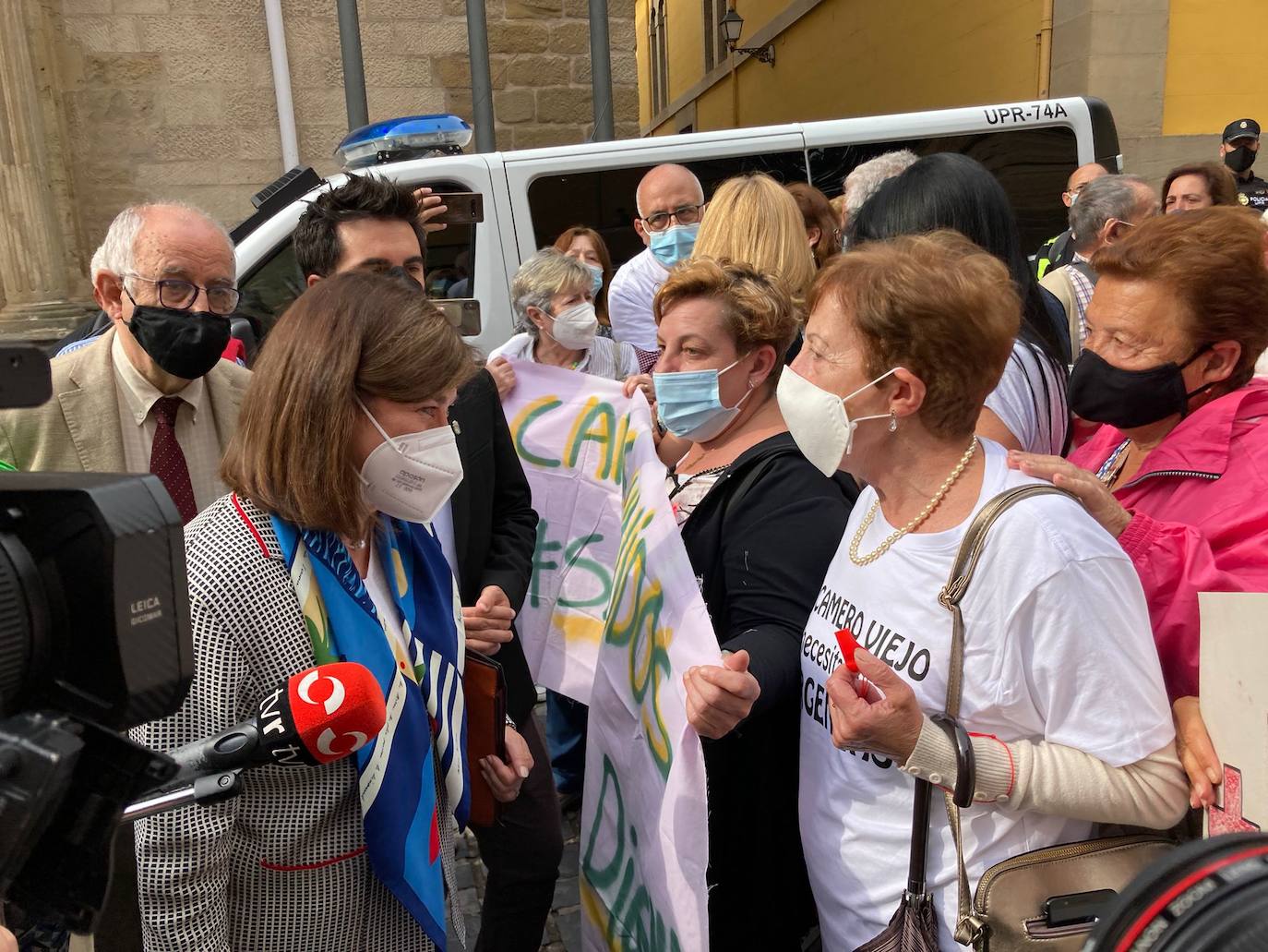 Fotos: Gritos de protesta por los recortes sanitarios