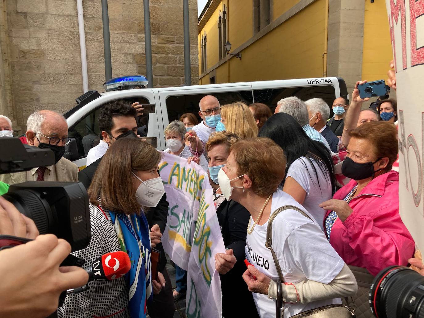 Fotos: Gritos de protesta por los recortes sanitarios