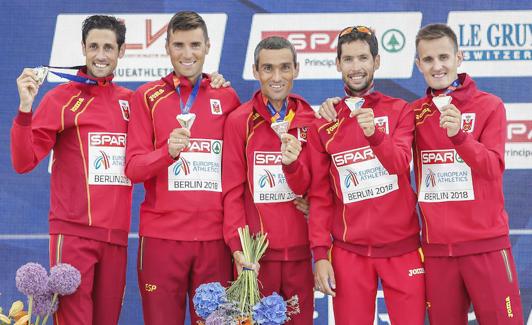 Equipo español que se proclamó subcampeón de Europa en 2018. 