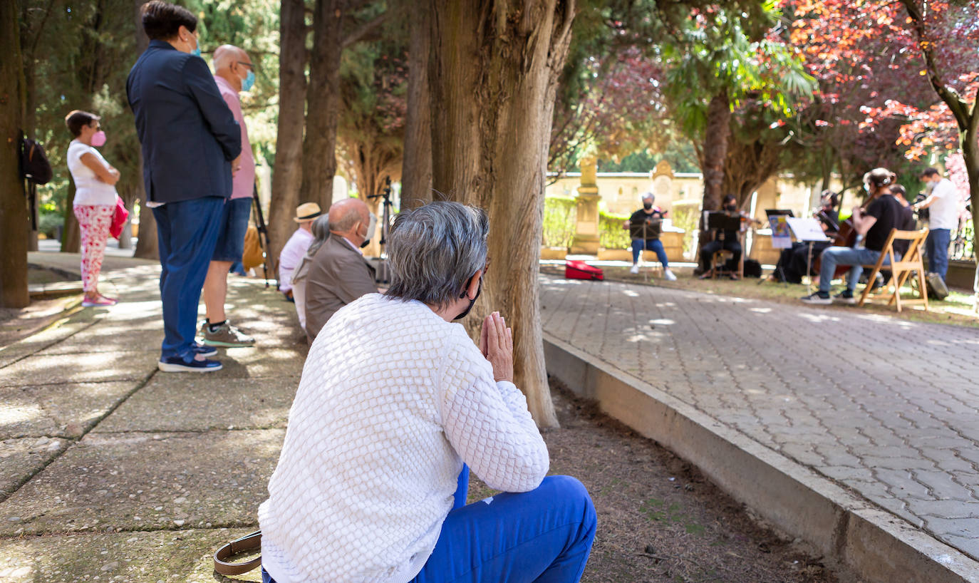 Los conciertos se han escuchado en el Monte Cantabria, el cementerio, la Casa de los Periodistas, María Teresa Gil de Gárate y en el patio de la Gota de Leche. 