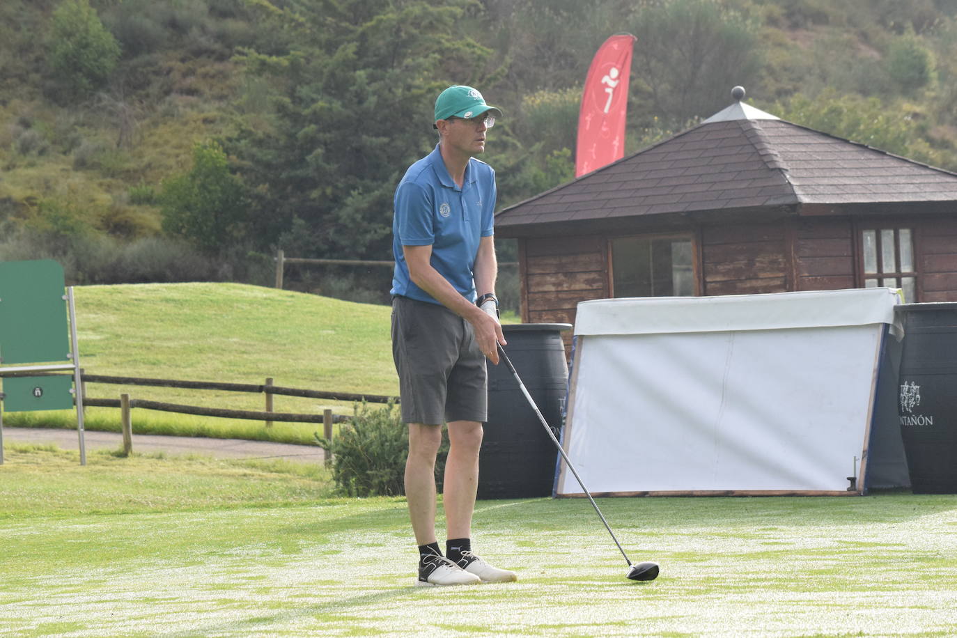 Los participantes en el torneo Bodegas Ontañón de la Liga de Golf y Vino disfrutaron de un gran día de golf en El Campo de Logroño.