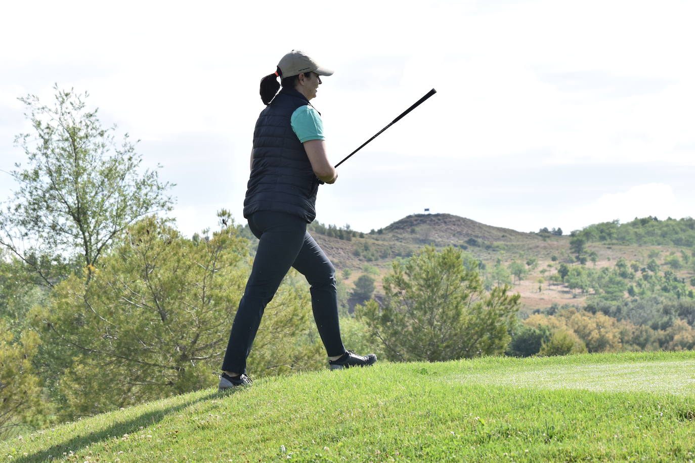 Los participantes en el torneo Bodegas Ontañón de la Liga de Golf y Vino disfrutaron de un gran día de golf en El Campo de Logroño.