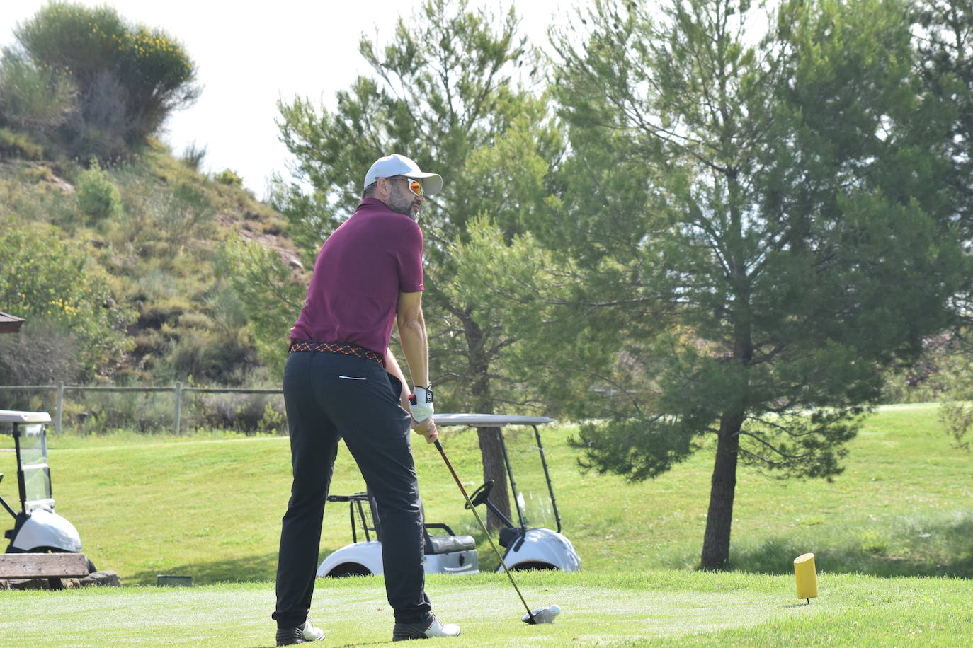 Los participantes en el torneo Bodegas Ontañón de la Liga de Golf y Vino disfrutaron de un gran día de golf en El Campo de Logroño.