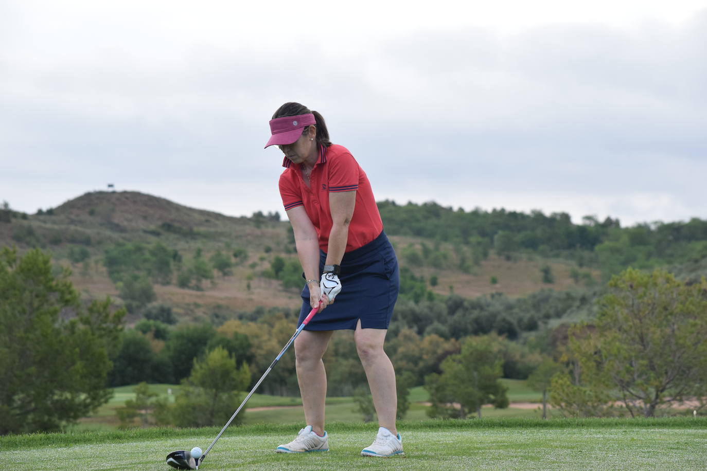 Los participantes en el torneo Bodegas Ontañón de la Liga de Golf y Vino disfrutaron de un gran día de golf en El Campo de Logroño.