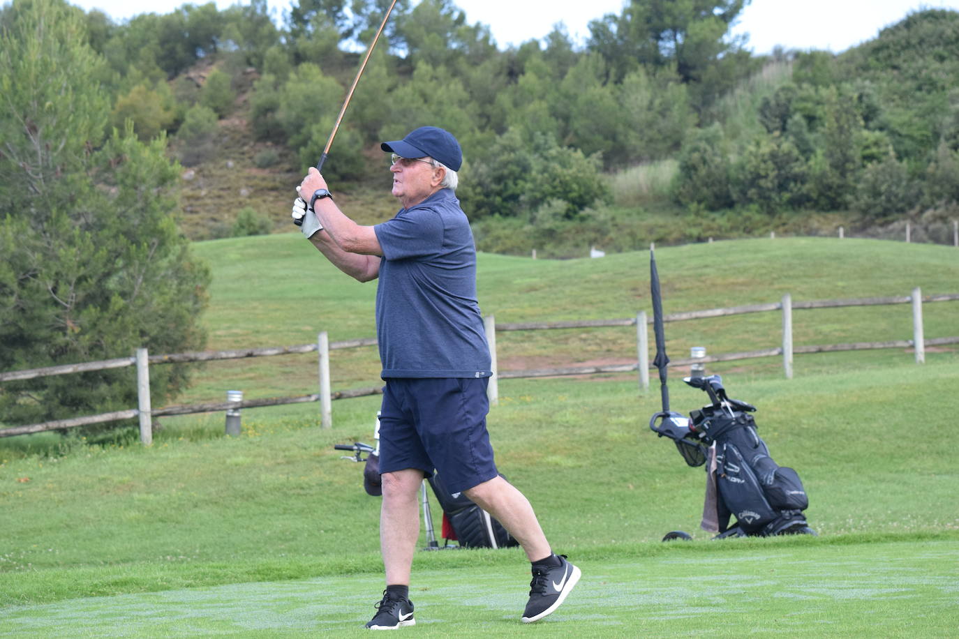 Los participantes en el torneo Bodegas Ontañón de la Liga de Golf y Vino disfrutaron de un gran día de golf en El Campo de Logroño.