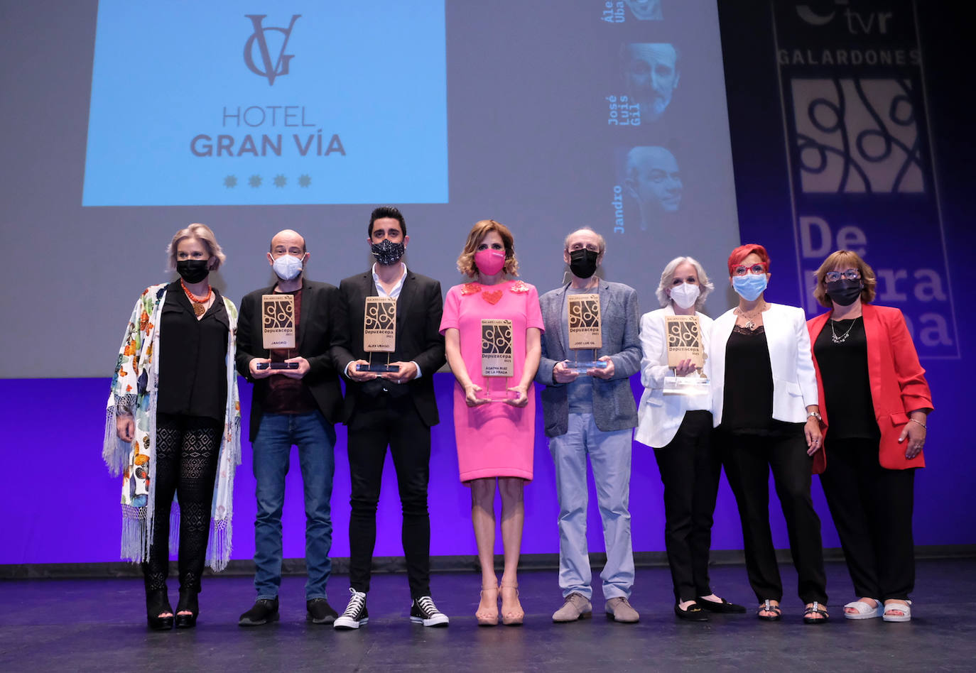 Fotos: TVR entrega los Galardones De Pura Cepa a Álex Ubago, Jandro, José Luis Gil, Agatha Ruiz de la Prada y Pilar Espinosa