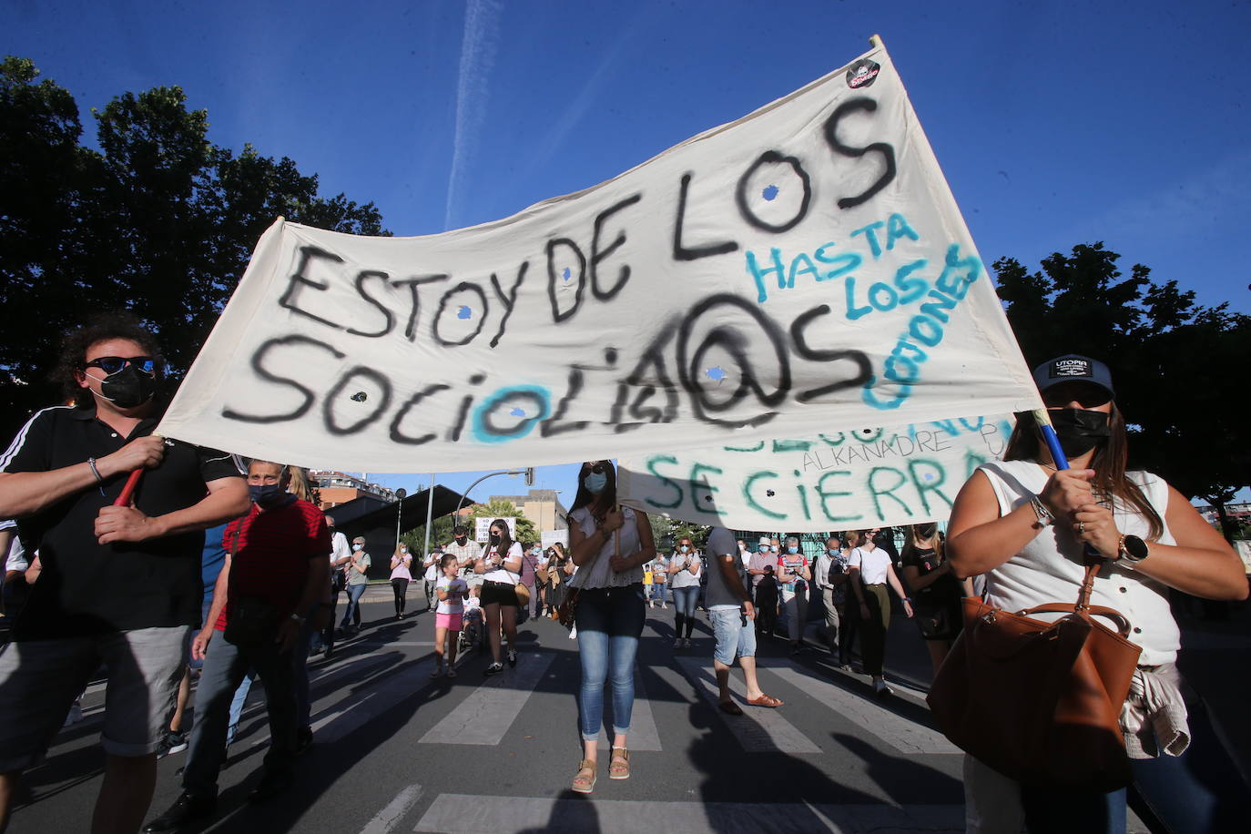 Fotos: Las imágenes de la manifestación en Logroño contra el Plan de Atención Continuada