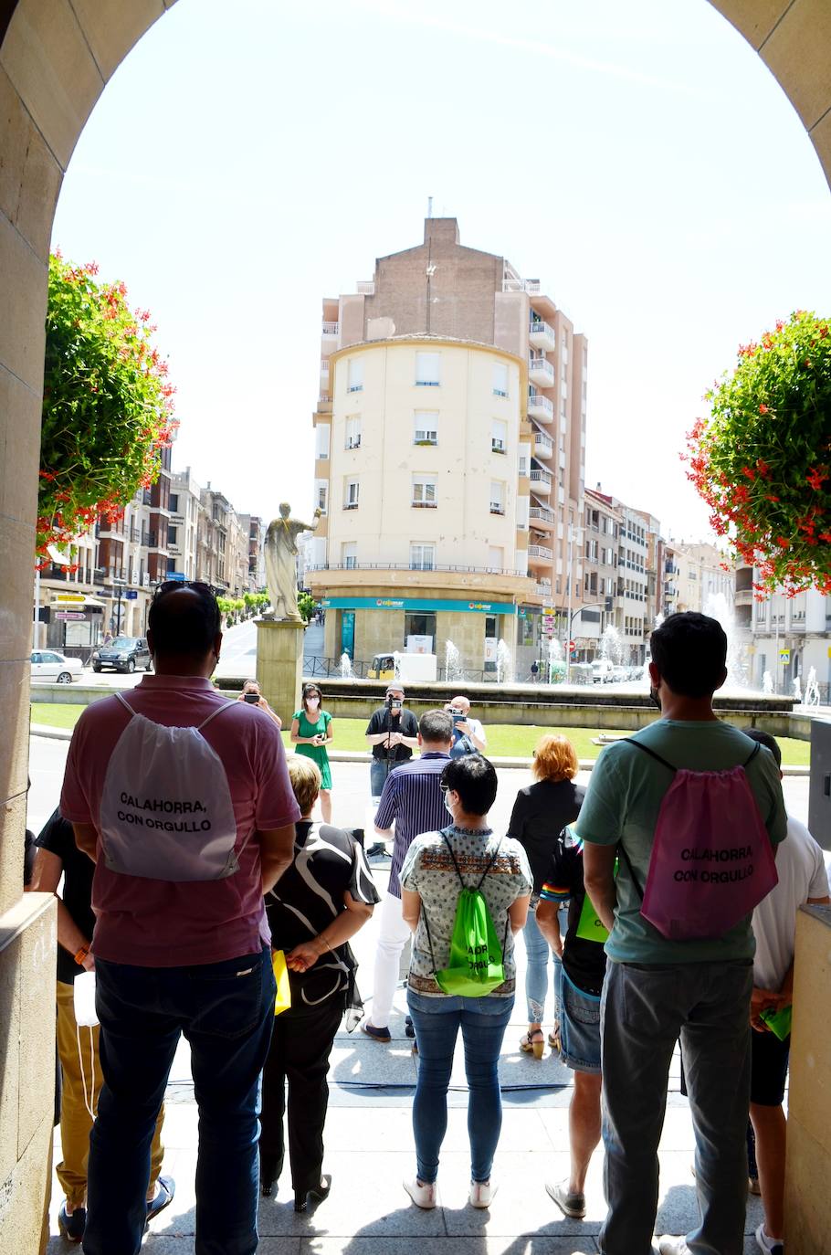 Fotos: ‘Calahorra con orgullo’ se clausura con la lectura de un manifiesto