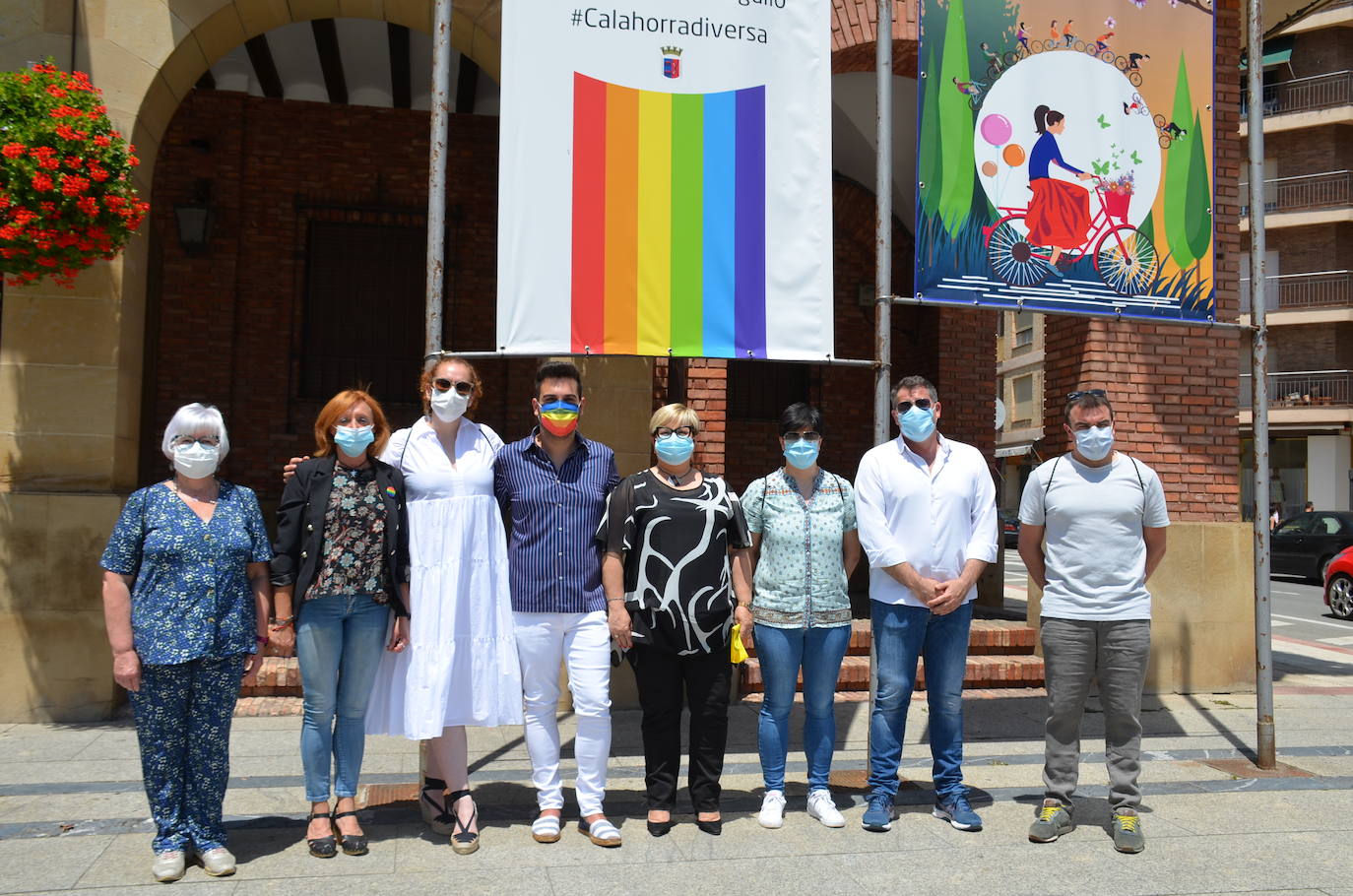 Fotos: ‘Calahorra con orgullo’ se clausura con la lectura de un manifiesto