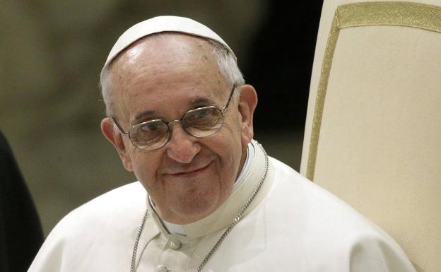 El Papa Francisco, durante una audiencia. 