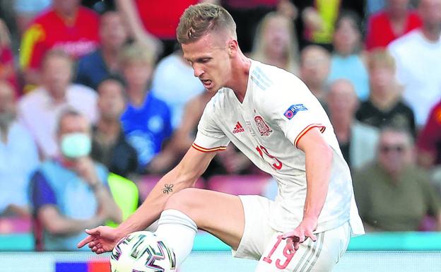 Dani Olmo: «Este equipo se crece cuando las cosas van a peor»