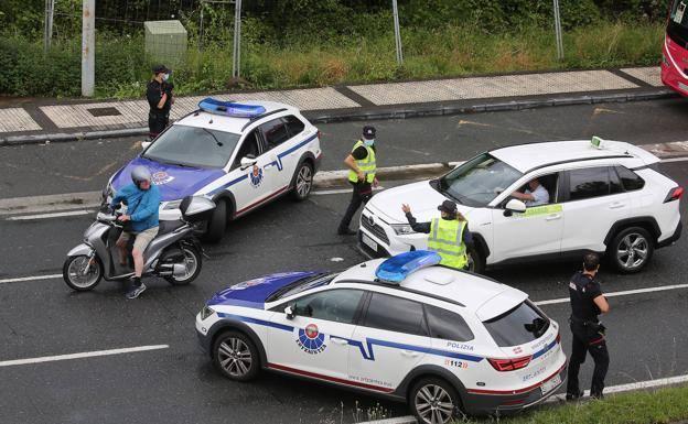 Imagen principal - Detenido en San Sebastián el presunto asesino de una vitoriana en Navarra que buscaban en La Rioja