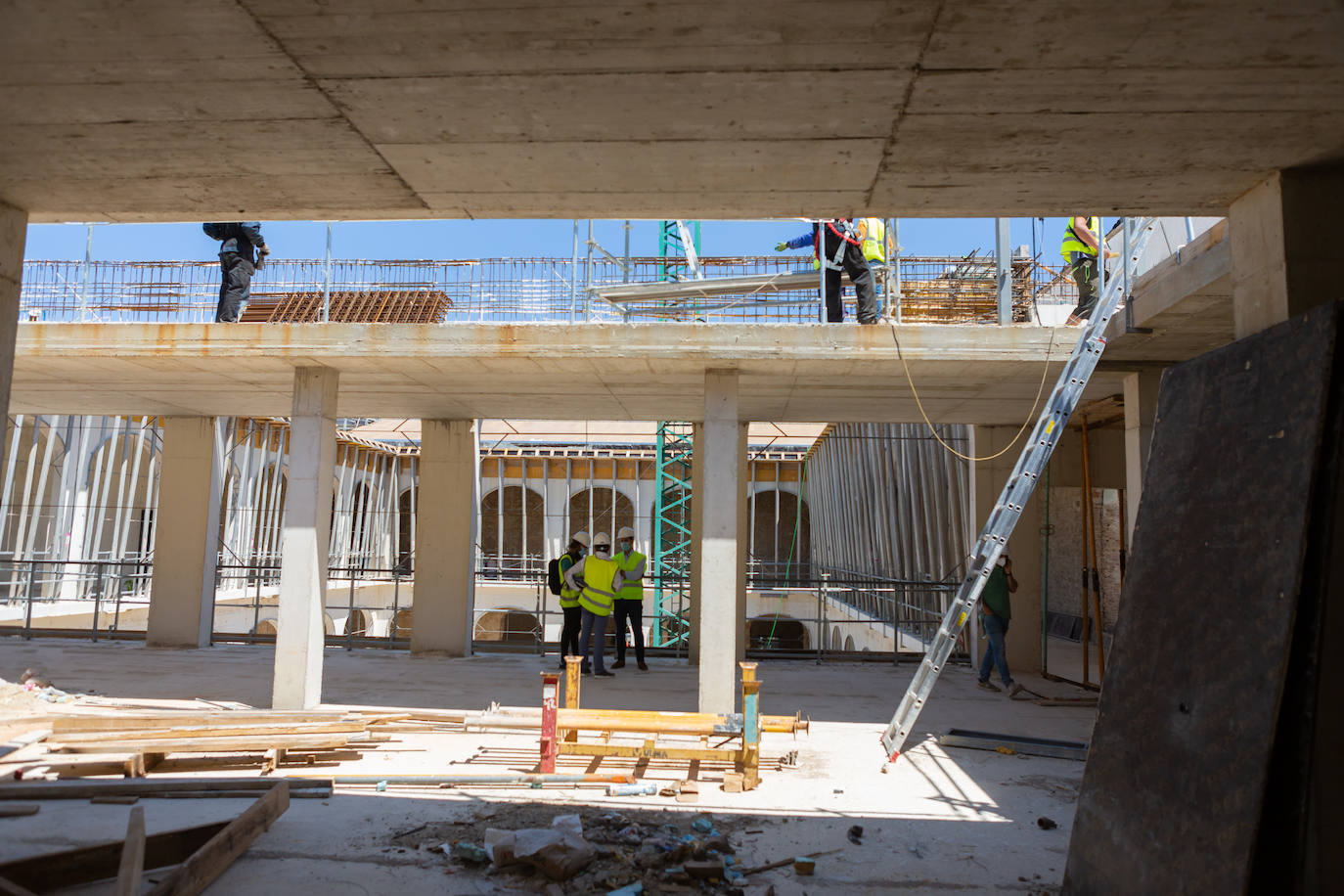 Fotos: Las obras del Sagasta, a punto del acelerón