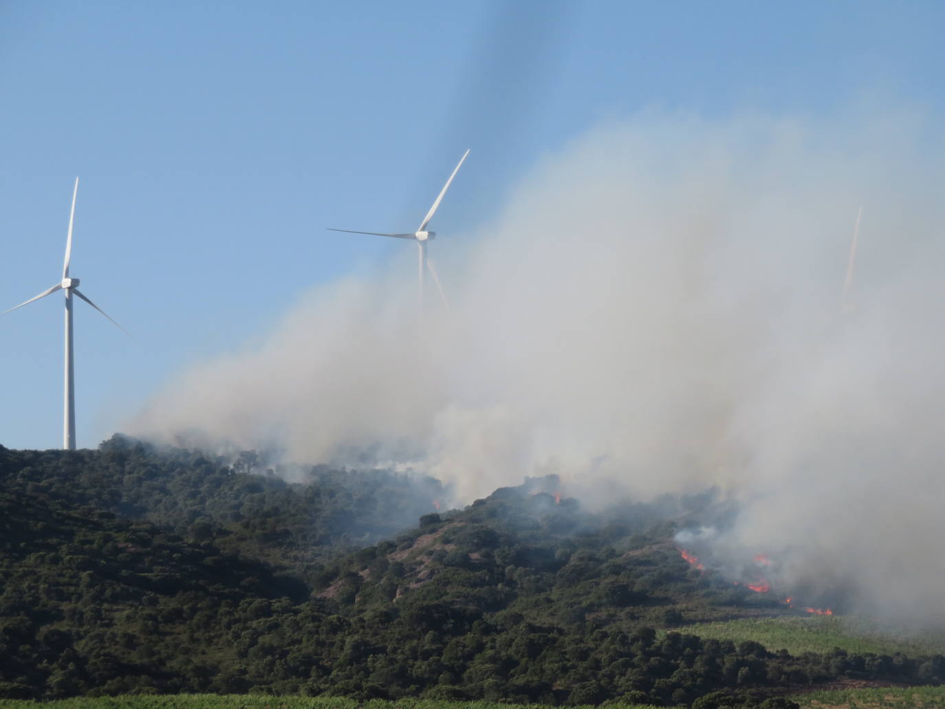 Fotos: El incendio de Yerga