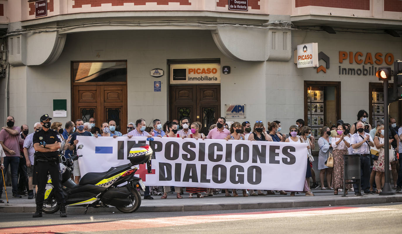 Fotos: Concentración en contra de &#039;Calles Abiertas&#039;