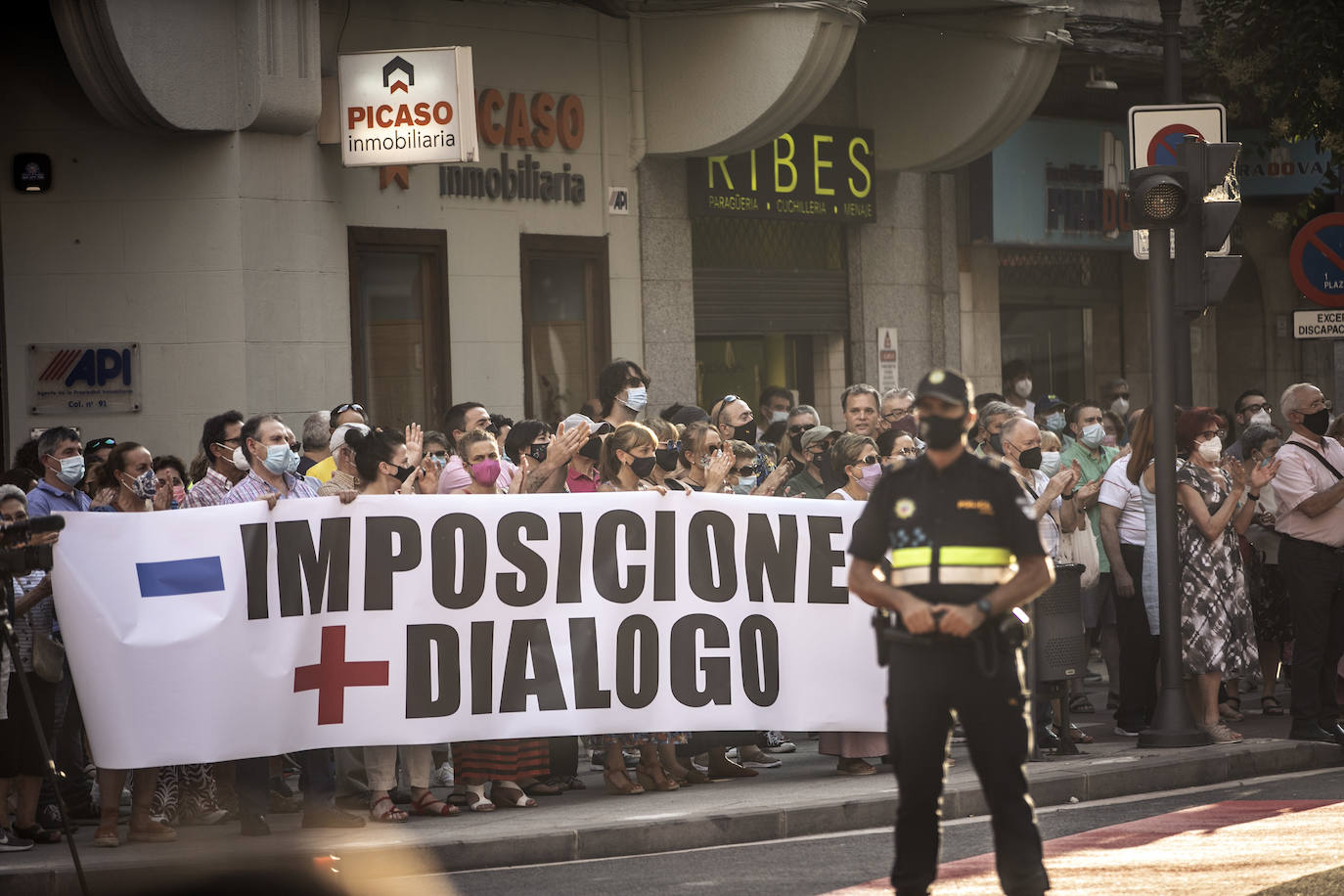 Fotos: Concentración en contra de &#039;Calles Abiertas&#039;