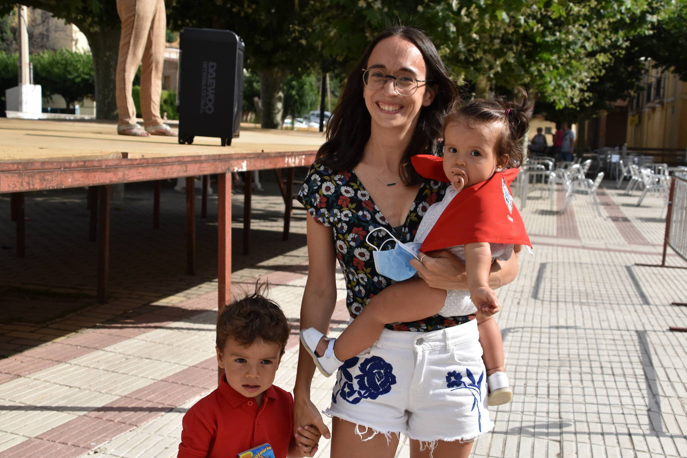 Fotos: Los cerveranos se ponen el pañuelo rojo